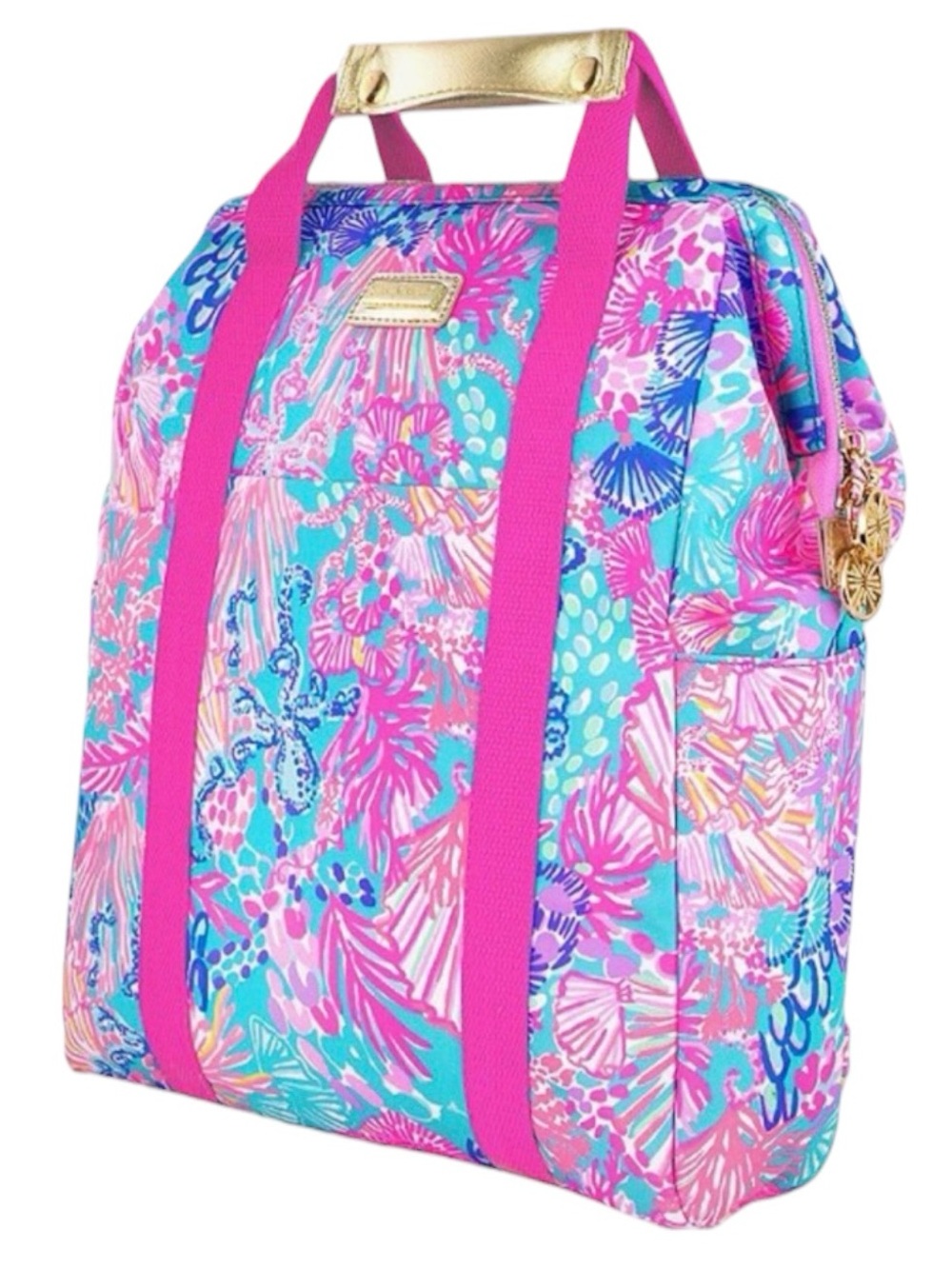 Lilly Pulitzer Picnic Backpack Cooler Multi Splendor in the Sand